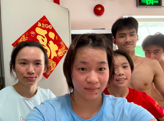 全红婵还进, 他们只是在